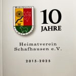 Broschüre 10 Jahre Heimatverein Schafhausen